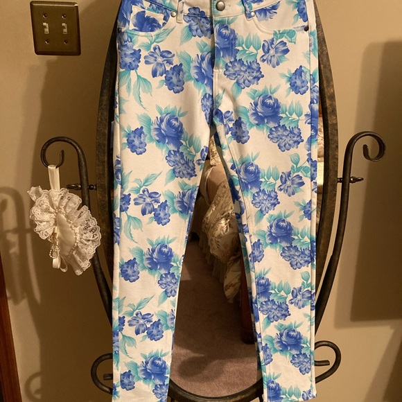 Floral skinny jeans - Picture 1 of 4